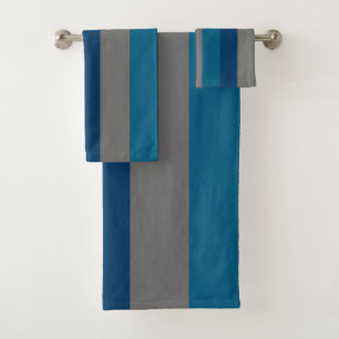 Minimalist Modern Abstract Geometric art Bath Towel Set
