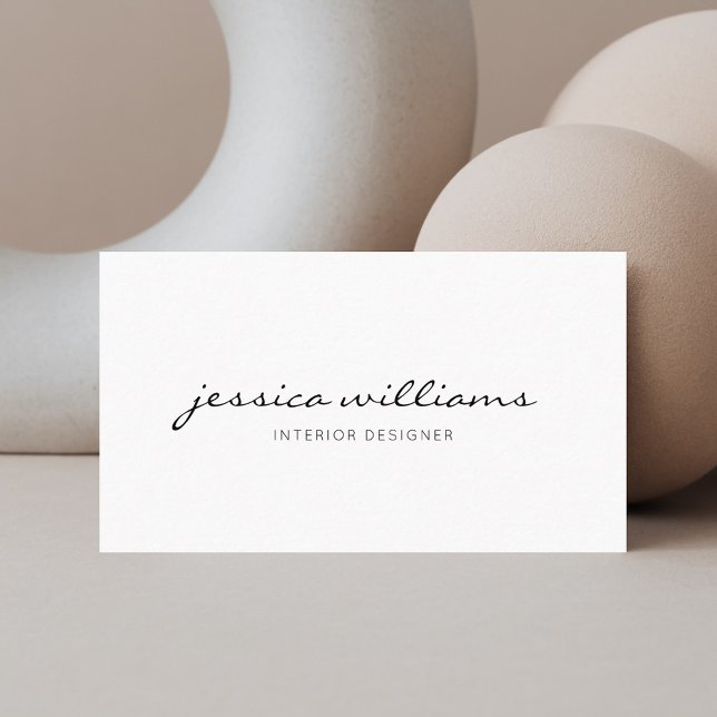 Minimalist Modern Appointment Card (Creator Uploaded)