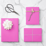 Minimalist Modern Bubblegum Pink  Wrapping Paper Sheet<br><div class="desc">Introducing our Minimalist Modern Bubblegum Pink Wrapping Paper Sheets, a playful and vibrant choice for your gift-wrapping needs. This wrapping paper features a clean and contemporary design in a bold bubblegum pink hue, perfect for adding a pop of colour and modern flair to any present. Whether for birthdays, weddings, holidays,...</div>