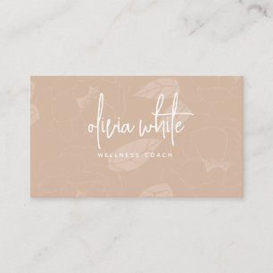 Minimalist Modern Business Cards, Boho Minimalist Card