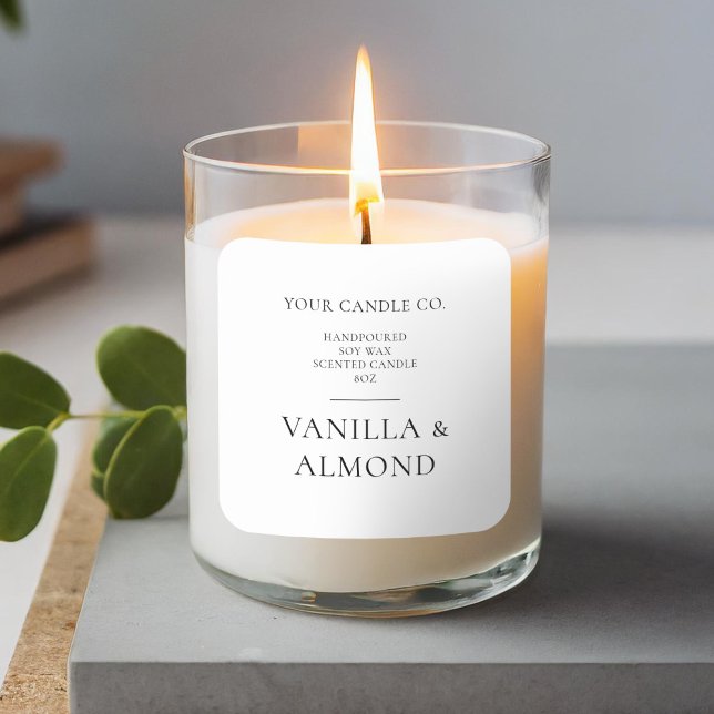 Minimalist Modern Candle Label (Creator Uploaded)