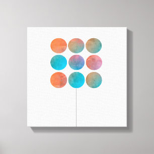 minimalist modern chic abstract art canvas print