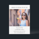 Minimalist Modern Chic Photo 50th Birthday Party Invitation<br><div class="desc">Minimalist Modern Chic Photo 50th Birthday Party Invitation</div>