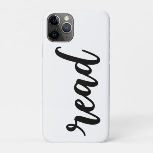Minimalist Modern Cursive "read" Calligraphy Case-Mate iPhone Case