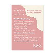 Minimalist Modern Dusty Rose and Cream Abstract