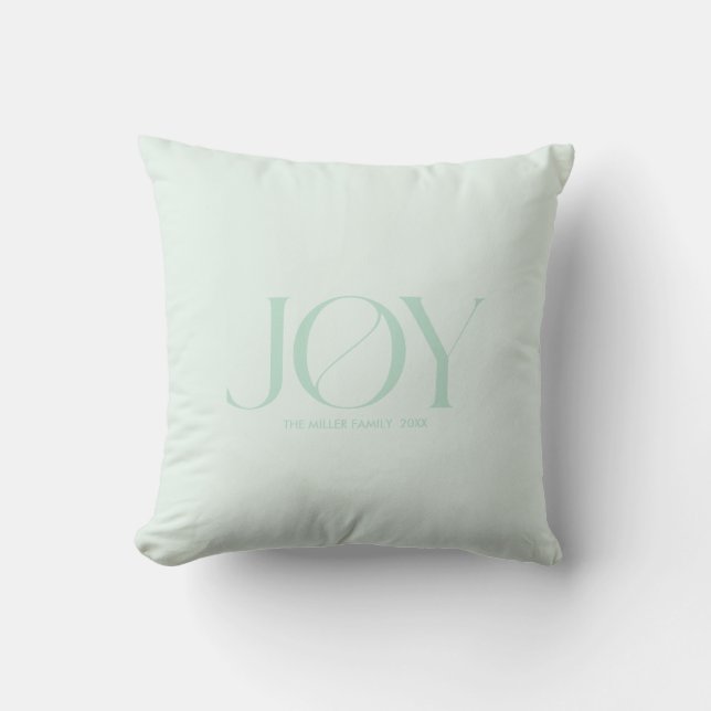  Minimalist Modern Editable Inscription Custom  Cushion (Front)
