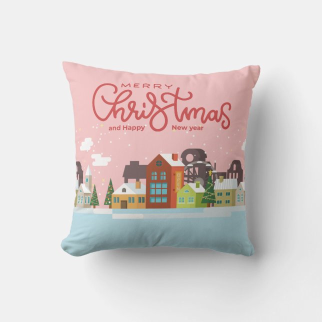  Minimalist Modern Editable Inscription Custom  Cushion (Front)