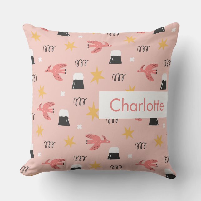  Minimalist Modern Editable Inscription Custom  Cushion (Front)