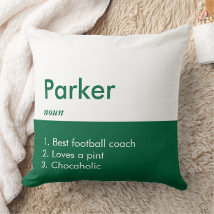  Minimalist Modern Editable Inscription Custom  Cushion