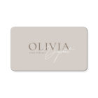 Minimalist Modern Elegant Beige Neutral