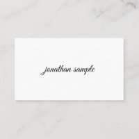Minimalist Modern Elegant Handwritten Script Cool