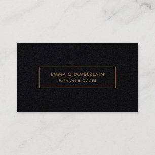 Minimalist Modern Elegant Rustic Business Card