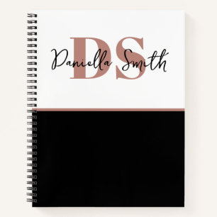Minimalist Modern Hairstylist Notebook