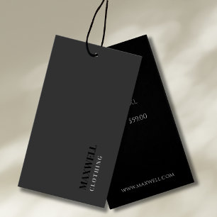 Minimalist Modern Hang Tags