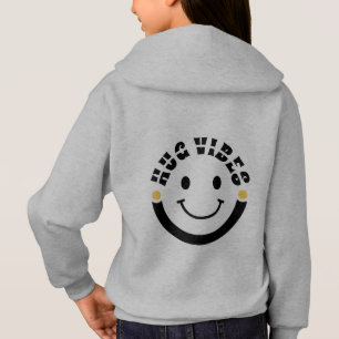 Minimalist Modern Hug Vibes Circle – Smile Curve