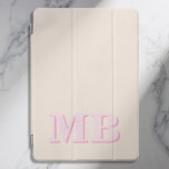 Minimalist Modern Initial Monogram iPad Pro Cover<br><div class="desc">Minimalist Modern Initial Monogram iPad case. Create your own personalised iPad Case with custom initial name.</div>