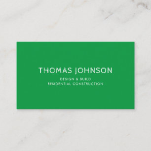 Minimalist Modern Lawncare Landscaping Business Ca Business Card
