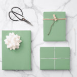 Minimalist Modern Light Green  Wrapping Paper Sheet<br><div class="desc">The Minimalist Modern Light Green Wrapping Paper Sheets feature a soft, refreshing light green hue, perfect for adding a touch of elegance and simplicity to your gift presentations. The minimalist design emphasizes clean lines and a contemporary aesthetic, making it suitable for any occasion. This wrapping paper ensures your gifts have...</div>
