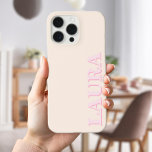 Minimalist Modern Monogram iPhone 13 Case<br><div class="desc">Navy Blue Minimalist Modern Monogram Phone Case. Create your own personalised iPhone Case with custom name monogram.</div>
