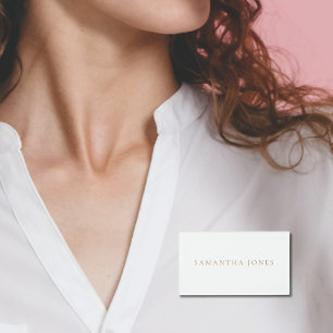 Minimalist Modern  Name Tag