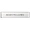 Minimalist Modern Nameplate