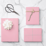 Minimalist Modern Pink Wrapping Paper Sheet<br><div class="desc">Introducing our Pink Wrapping Paper Sheets, a timeless and elegant choice for all your gift-wrapping needs. These wrapping paper sheets features a classic pink hue, perfect for adding a touch of charm and sophistication to any present. Whether for birthdays, weddings, holidays, or any special occasion, it enhances your gift presentation...</div>