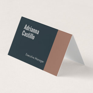 Minimalist Modern Plain Business Card
