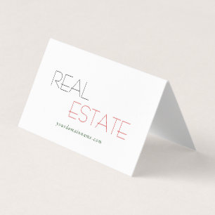 Minimalist Modern Plain Trendy Business Card