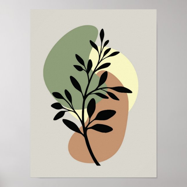 Minimalist modern  poster (Front)