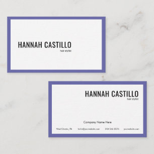 Minimalist Modern Professional Business Card
