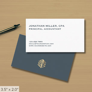 Minimalist Modern Professional Business Card