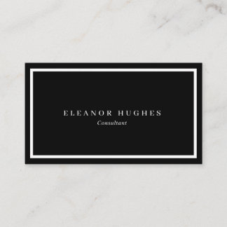 Minimalist Modern Professional Business Card