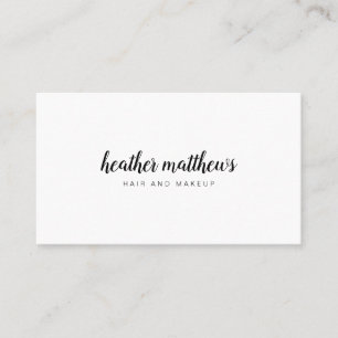 Minimalist Modern Professional Hand Lettered Business Card