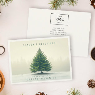 Minimalist Modern Professional Simple Office Holiday Card