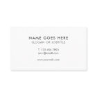 Minimalist Modern Rustic Kraft Business Card