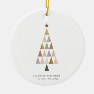 Minimalist Modern Scandi Simple Christmas Tree Ceramic Tree Decoration