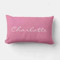 Minimalist Modern Script in Pink Personalised