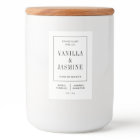 Minimalist Modern Simple Wax Melts Product Label