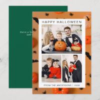 Minimalist Modern Spooky Happy Halloween 3 Photo