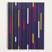 Minimalist Modern Stripes Planner