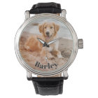 Minimalist Modern Stylish Pet Dog Photo Name