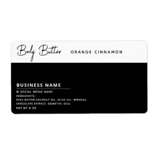 Minimalist modern typography white black