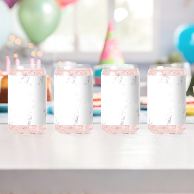 Minimalist Monochrome Grunge Texture Can Glass (Insitu (Birthday))