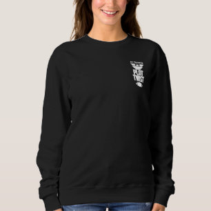 Minimalist Monochrome My Favourite Plot Twist Desi Sweatshirt