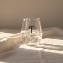 Minimalist Monogram Custom Couple Family Name