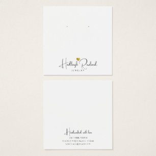 Minimalist Monogram Handcrafted Jewellery