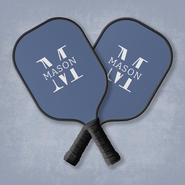 Minimalist Monogram Personalised Pickleball Paddle (Creator Uploaded)