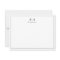 Minimalist monogram personalised Stationery