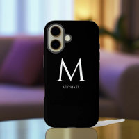 Minimalist monogram simple