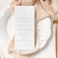 Minimalist Monogram Traditional Typography Wedding